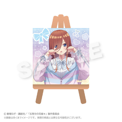 『五等分の花嫁*』キャンバスアート ゆめかわせいふくVer. 中野三玖